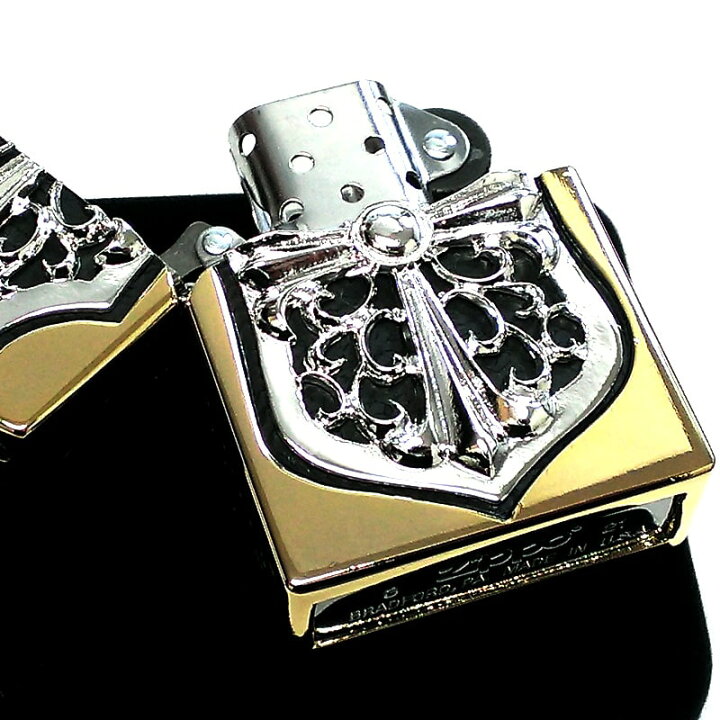 楽天市場】ZIPPO メタルジャケット 超重厚 ジッポ 金銀 ライター 