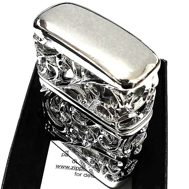 楽天市場】ZIPPO ライター 超重厚 メタルジャケット シルバー ジッポ 