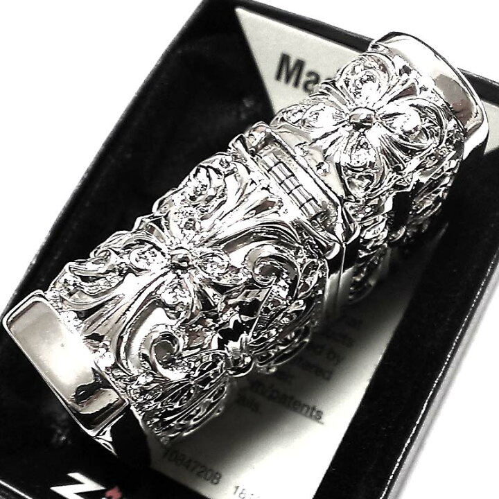 楽天市場】ZIPPO メタルジャケット ダブルクロス ジッポ ライター 超 