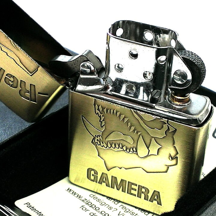 楽天市場】ZIPPO ガメラ リバース アメコミ風デザイン ゴールド 