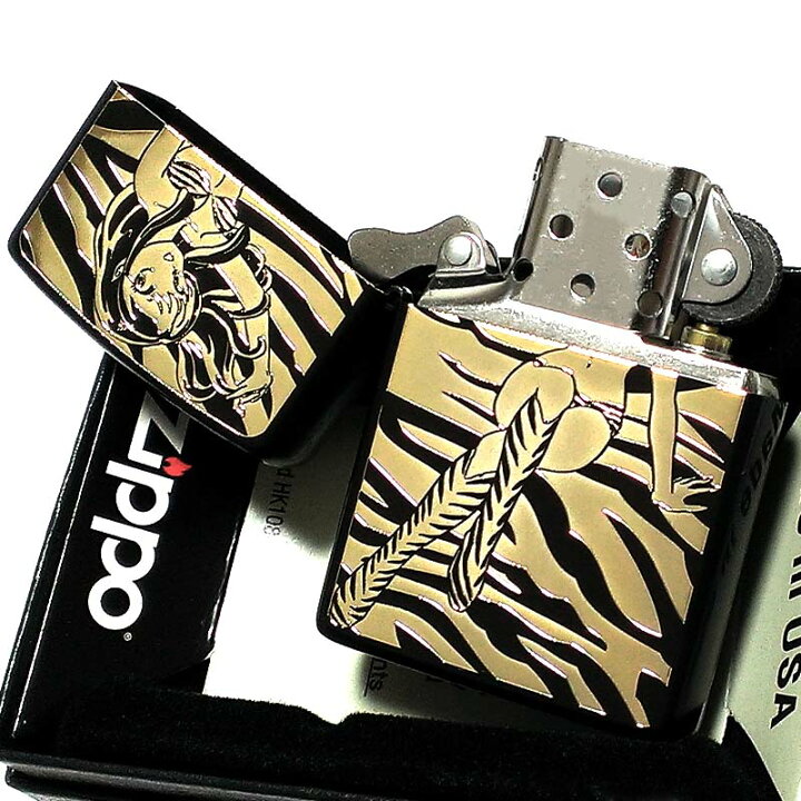 楽天市場】ZIPPO ライター うる星やつら ブラック＆ゴールド ジッポ 