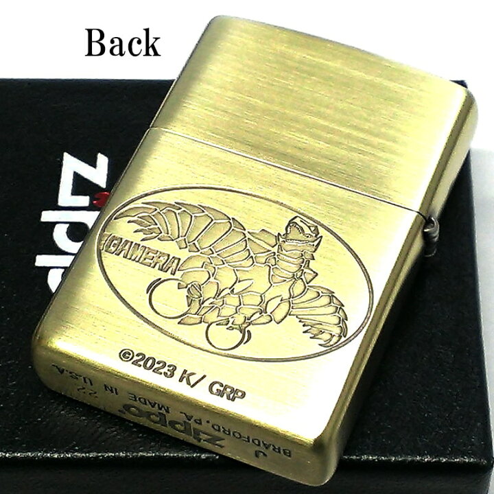 楽天市場】ZIPPO ガメラ リバース アメコミ風デザイン ゴールド 