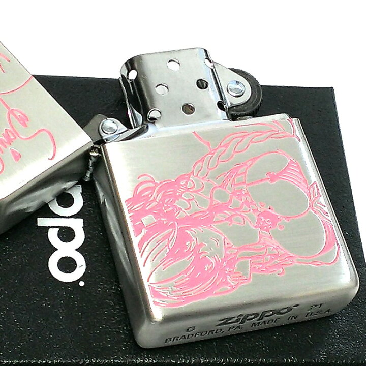 楽天市場】ZIPPO ライター すーぱーそに子 シルバー ジッポ 可愛い 
