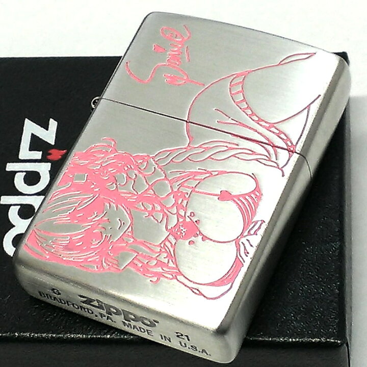 楽天市場】ZIPPO ライター すーぱーそに子 シルバー ジッポ 可愛い 