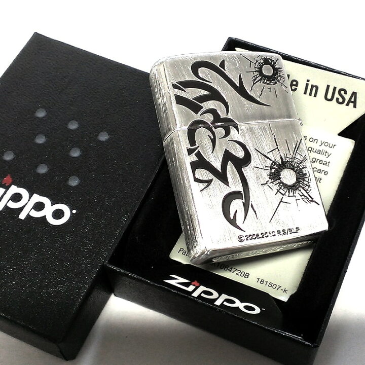 楽天市場】ZIPPO ライター ブラックラグーン レヴィ ジッポ シルバー 