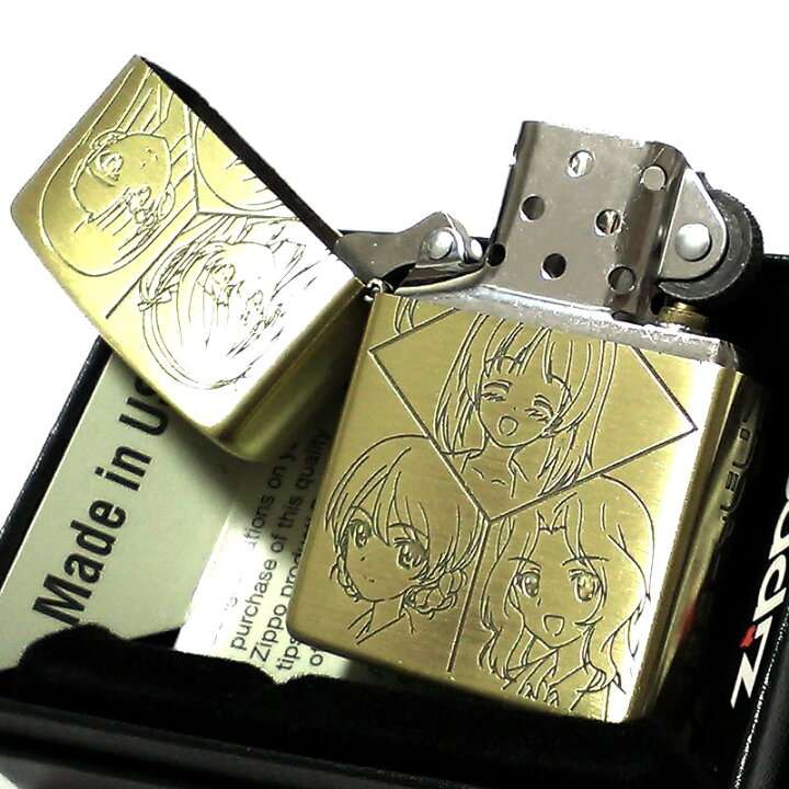 楽天市場】ZIPPO アニメ ガールズ＆パンツァー ガルパン 10校隊長 