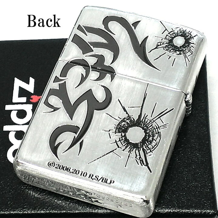 楽天市場】ZIPPO ライター ブラックラグーン レヴィ ジッポ シルバー 