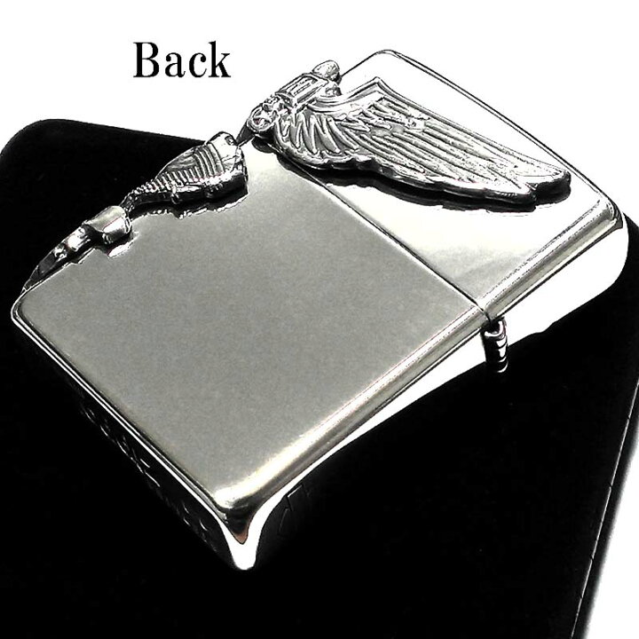 楽天市場】ZIPPO ライター 純銀 ハーレーダビッドソン サイドウイング 