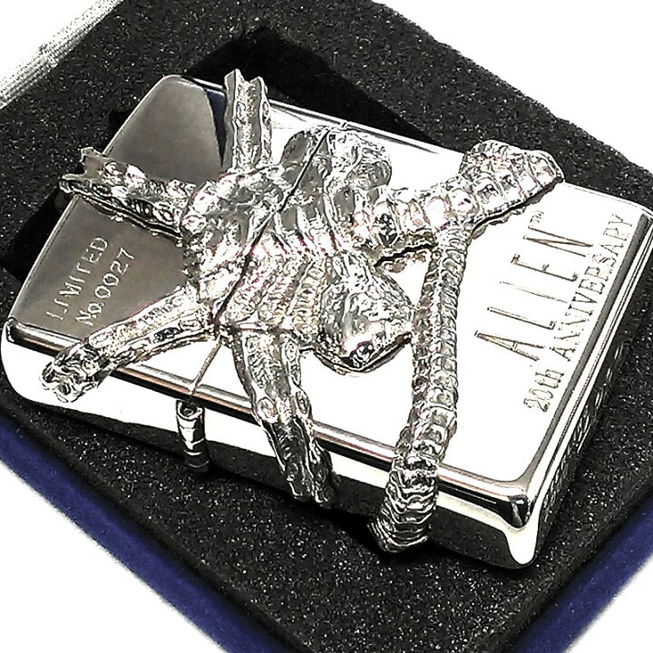 楽天市場】ZIPPO ライター 限定 スターリングシルバー 一点物 映画 