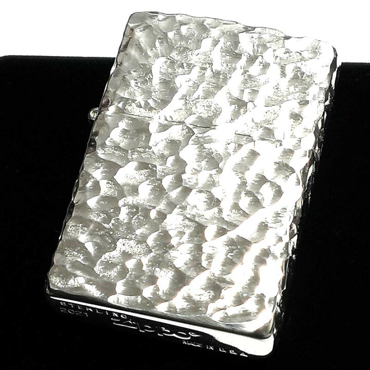 楽天市場】ZIPPO 純銀 スターリングシルバー ジッポ ライター ハンマー 