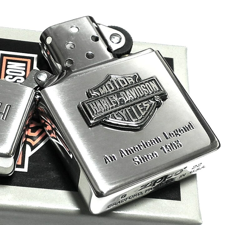 楽天市場】ZIPPO ハーレー ダビッドソン ジッポライター シルバー 