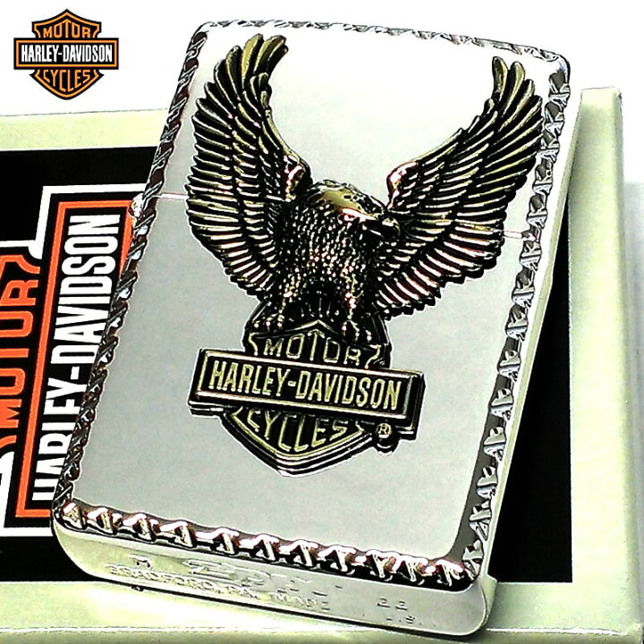 楽天市場】ZIPPO ライター ハーレー ダビッドソン イーグルメタル 