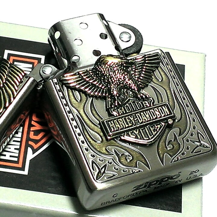 楽天市場】ZIPPO ライター ハーレーダビッドソン ジッポ アンティーク 