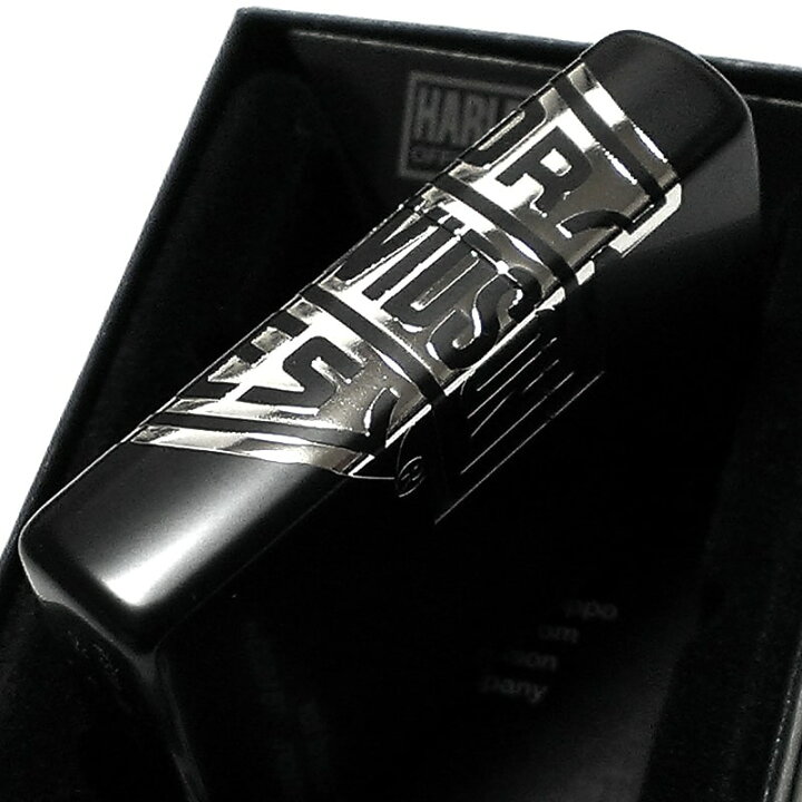 楽天市場】ZIPPO ハーレー ダビッドソン 3面彫刻 ロゴ マットブラック 