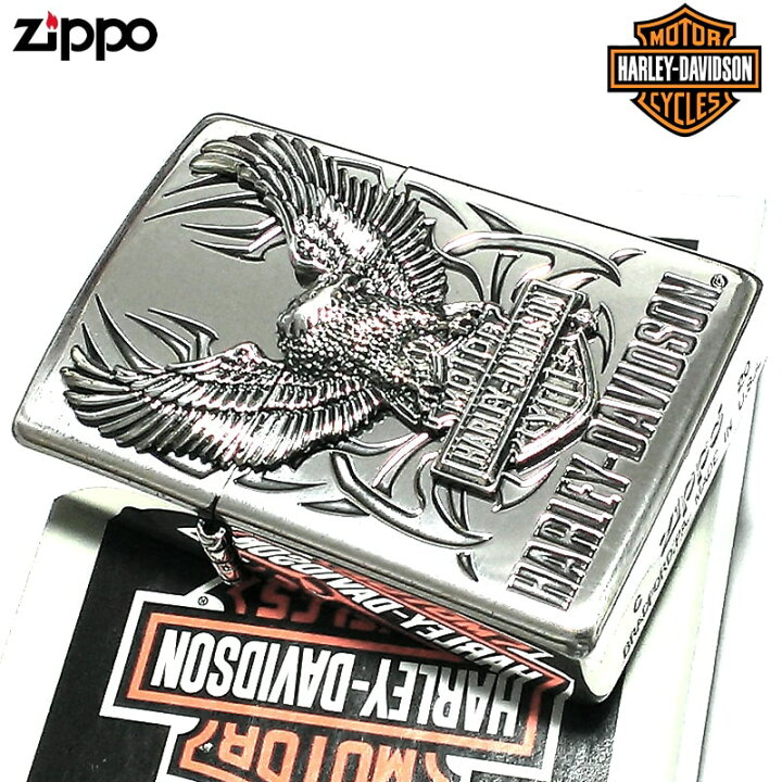 楽天市場】ZIPPO ハーレー ダビッドソン ジッポ ライター シルバー 