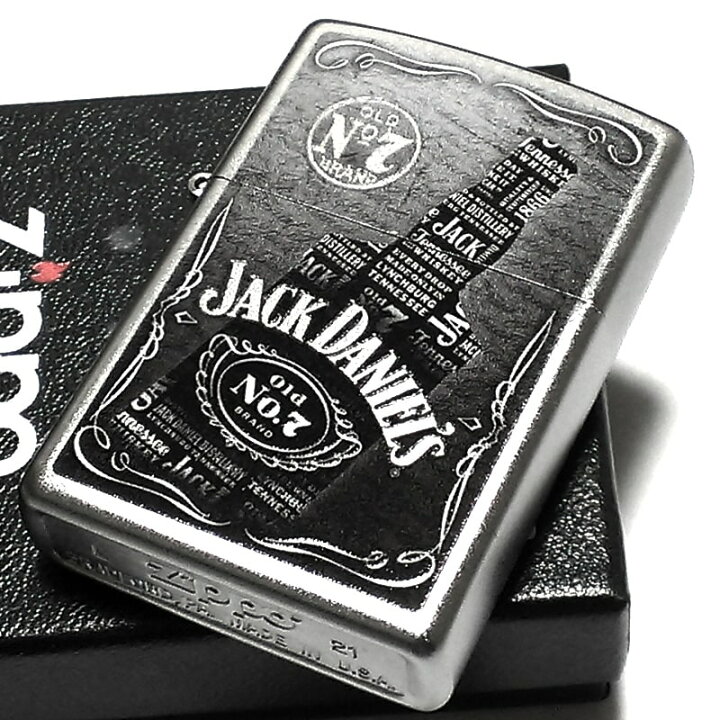 楽天市場】ジッポ ライター ジャックダニエル ZIPPO シルバー お酒 