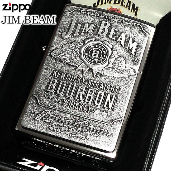 楽天市場】ジッポ ライター ジムビーム バーボン ウイスキー ZIPPO 
