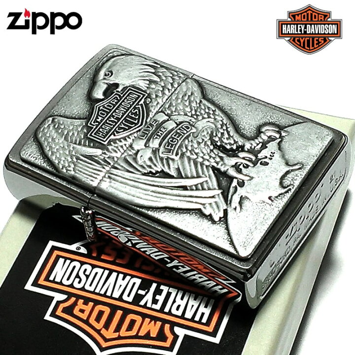 楽天市場】ZIPPO ハーレー ダビッドソン イーグル メタル ロゴ 