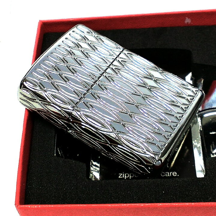 楽天市場】ZIPPO アーマー フレームデザイン ジッポ ライター シルバー 
