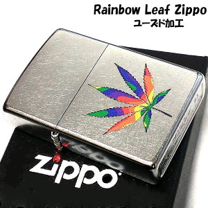 ZIPPO ���C���{�[���[�t �W�b�| ���C�^�[ �}���t�@�i�̗t ���[�Y�h���H �� ������� Rainbow Leaf �a�� ���������� ���� �V���o�[ �����Y �v���[���g �M�t�g