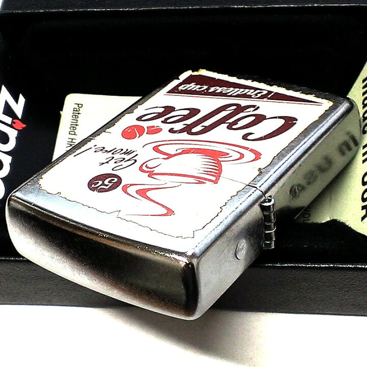 楽天市場】【スーパーSALE対象】ZIPPO ライター ゲットモアコーヒー 
