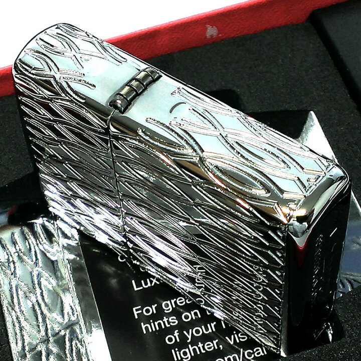 楽天市場】ZIPPO アーマー フレームデザイン ジッポ ライター シルバー 