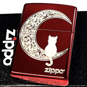 ZIPPO L  Wb| C^[ bh ˂  CAT & THE MOON jbP Gb`O  lR  킢  fB[X Mtg v[g 悠