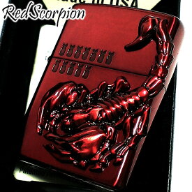 ZIPPO ライター ヴェノム スコーピオン メタル ジッポ レッド サソリ エッチング彫刻 かっこいい 赤 メンズ ギフト プレゼント 動画あり