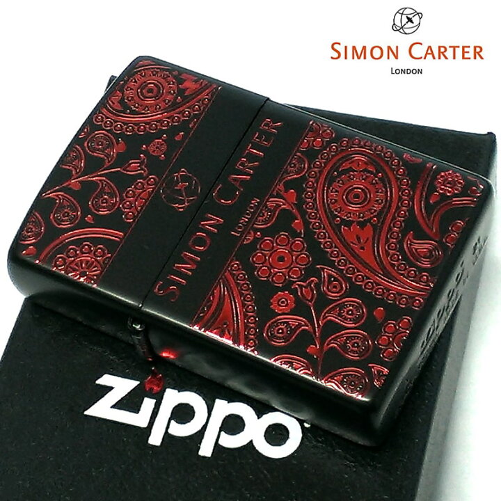 楽天市場】ZIPPO ライター サイモンカーター ジッポ ペイズリ— マット 