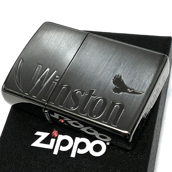 楽天市場】ZIPPOライター 一点物 タバコ銘柄 Winston 2015年製 たばこ 