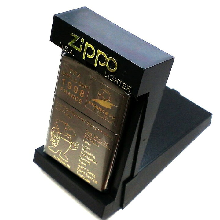 楽天市場】ZIPPO シリアルNo.000 レア 一点物 1998年 FIFA ワールド 