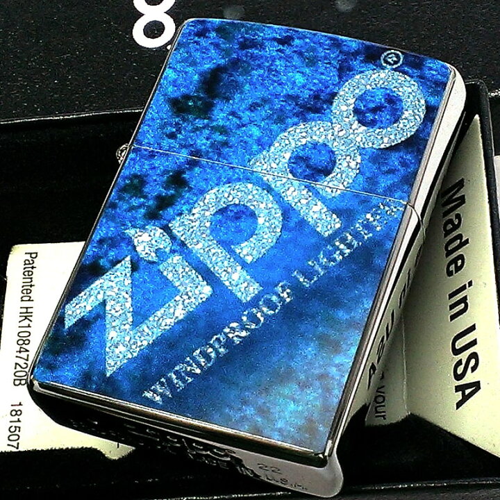 楽天市場】ZIPPO ライター グラデーション Zippo Logo ブルー ジッポ 
