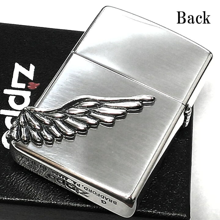 楽天市場】ZIPPO 限定 エンジェルウィング 天使の羽 ジッポ ライター 