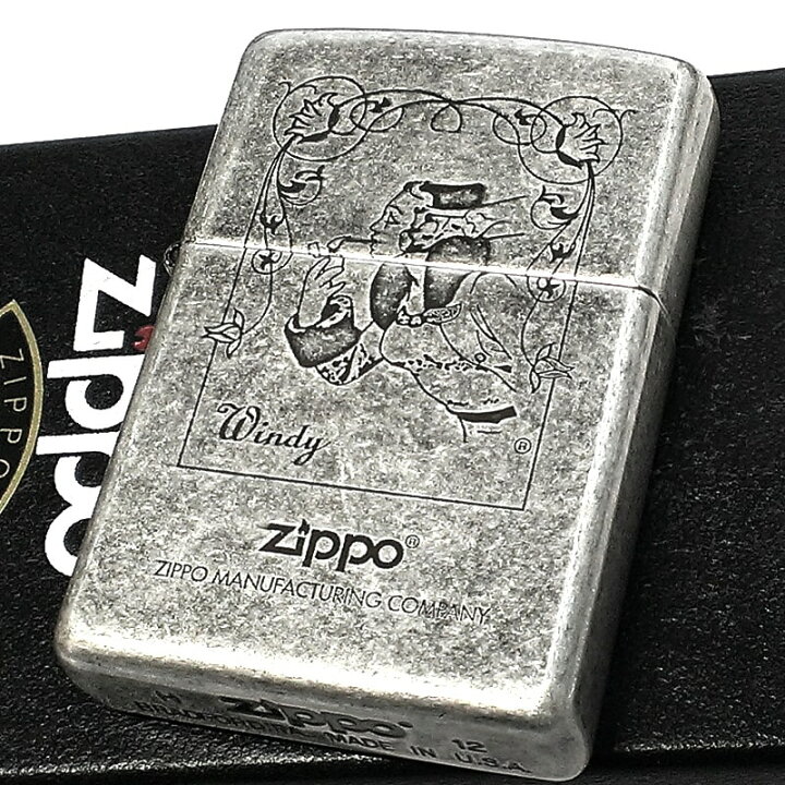 楽天市場】ZIPPO ライター 一点物 Windy ウィンディ ガール 絶版 