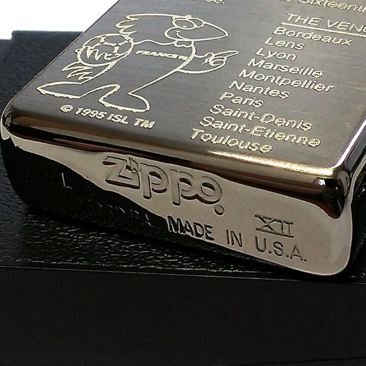 楽天市場】ZIPPO シリアルNo.000 レア 一点物 1998年 FIFA ワールド 