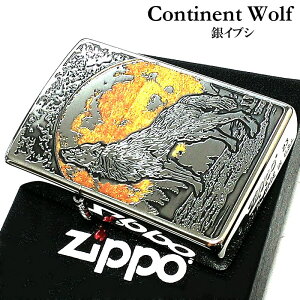 ZIPPO C^[ EtfUC Wb| T Vo[ IIJ~  WOLF DESIGN   Y ⃁bL  Mtg v[g
