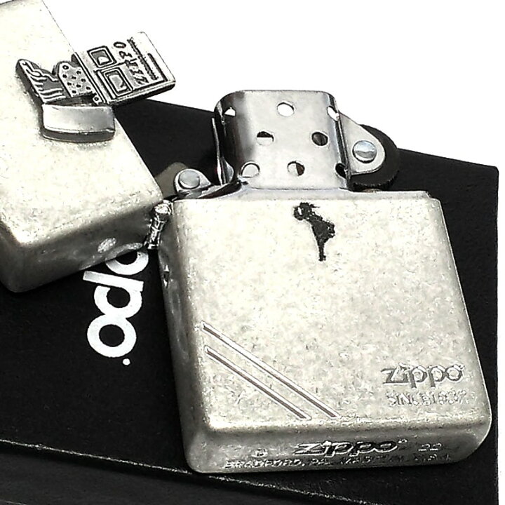 楽天市場】ZIPPO ウィンディー トリックメタル ジッポ ライター ロゴ 
