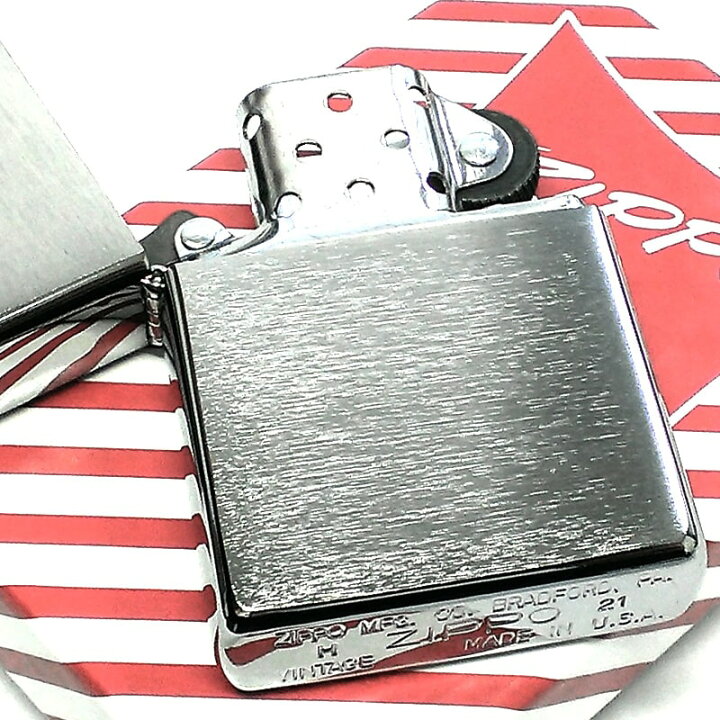 楽天市場】ZIPPO ライター 1937レプリカ フラットトップ シンプル 