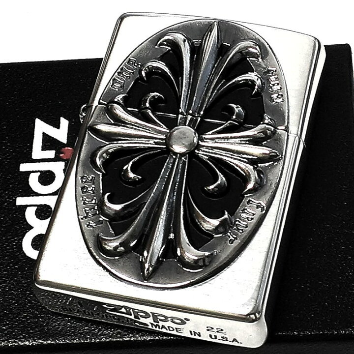 楽天市場】ZIPPO クロスメタル エンブレム ジッポ ライター かっこいい 