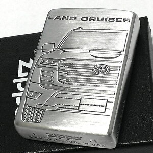 ZIPPO ���������� TOYOTA �����h�N���[�U�[ �W�b�| ���C�^�[ �g���^�S�ʊďC �����N�� LAND CRUISER �� �V���o�[ ���ʉ��H ���� ������� �����Y �M�t�g �v���[���g ����L��