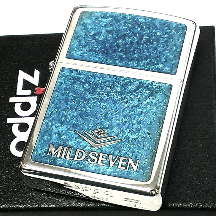 楽天市場】ZIPPO レア 1点物 MILD SEVEN 1999年製 絶版 ジッポ  
