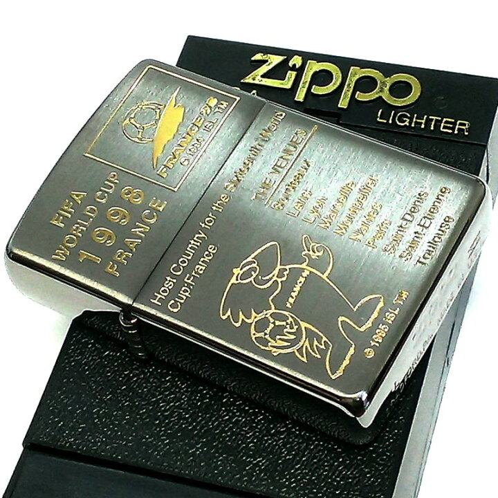 ZIPPO ジッポ ライター 1998年製 フランスワールドカップ98 FRANCE  