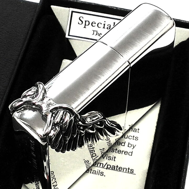 楽天市場】ZIPPO 限定 エンジェルウィング 天使の羽 ジッポ ライター 