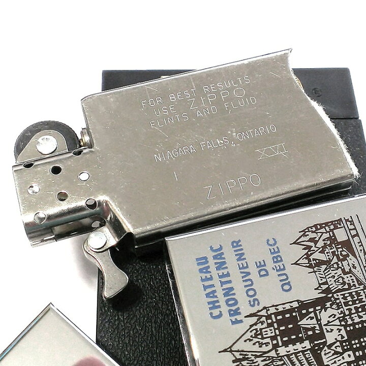 楽天市場】ZIPPO カナダ製 1996年 オンタリオ製 スリム ジッポ 