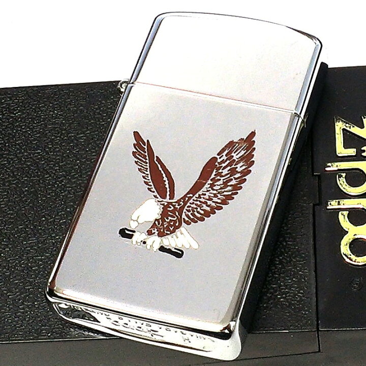 楽天市場】ZIPPO スリム ジッポ ライター カナダ製 1989年製 イーグル 