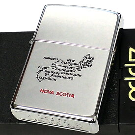 【30％OFF！スーパーSALE対象】ZIPPO カナダ製 2001年製 オンタリオ製 ノバスコシア州 地図 廃盤 レア ジッポ ライター 鏡面ポリッシュ 珍しい 未使用品 ビンテージ 絶版 ヴィンテージ シルバー かっこいい メンズ おしゃれ プレゼント ギフト