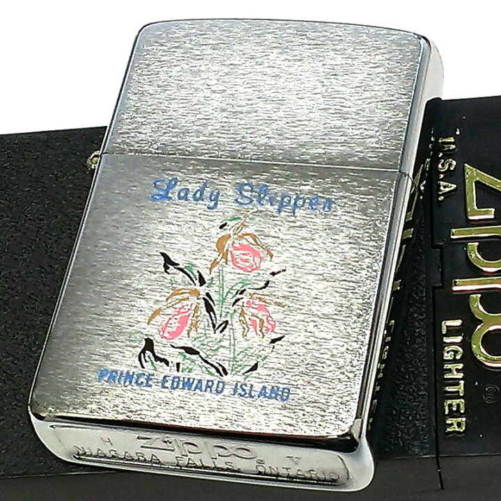 楽天市場】ZIPPO カナダ製 珍しい ジッポ ライター レア 花 1989年製 