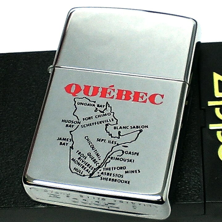 楽天市場】ZIPPO カナダ製 1995年製 ケベック州 オンタリオ製 地図 