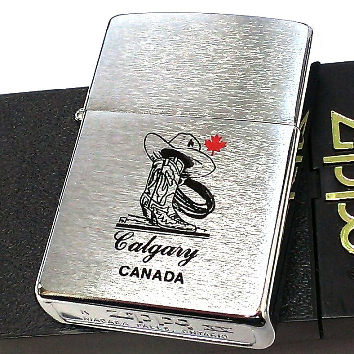 楽天市場】ZIPPO カナダ製 カルガリー カウボーイ レア 1999年製 