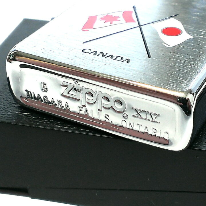 楽天市場】ZIPPO ライター レア 1点物 カナダ製 1998年製 国旗 ジッポ 